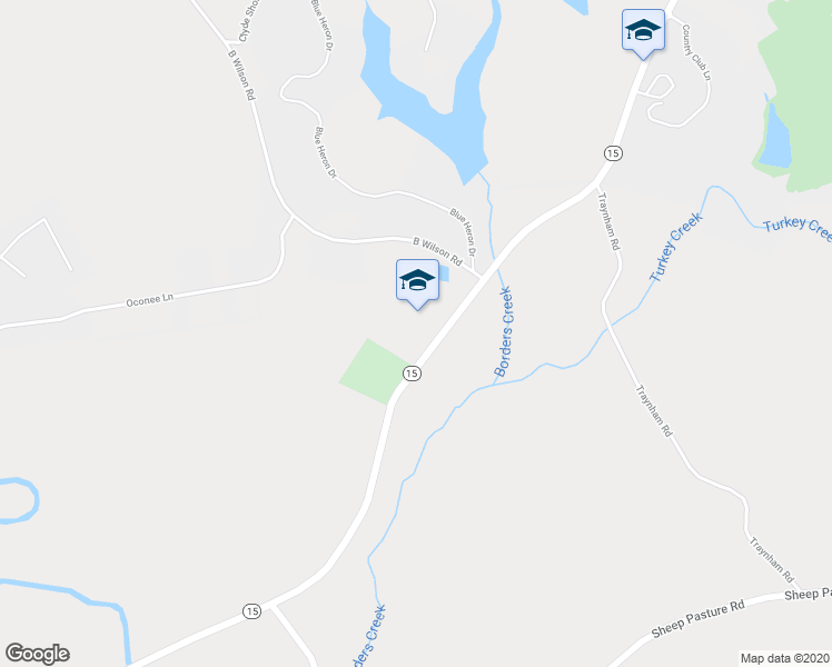 map of restaurants, bars, coffee shops, grocery stores, and more near 6863 Jefferson Road in Commerce