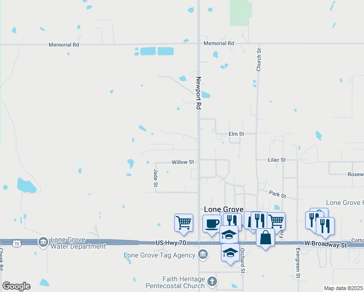 88 Mistletoe Street, Lone Grove OK Walk Score