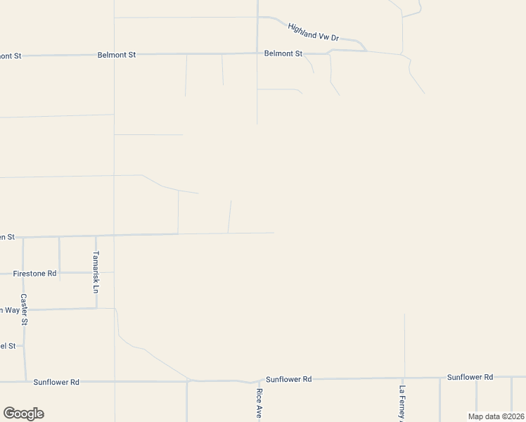 map of restaurants, bars, coffee shops, grocery stores, and more near 63328 Golden Street in Joshua Tree