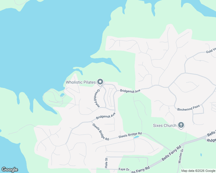 map of restaurants, bars, coffee shops, grocery stores, and more near 2021 Greenhill Pass in Canton