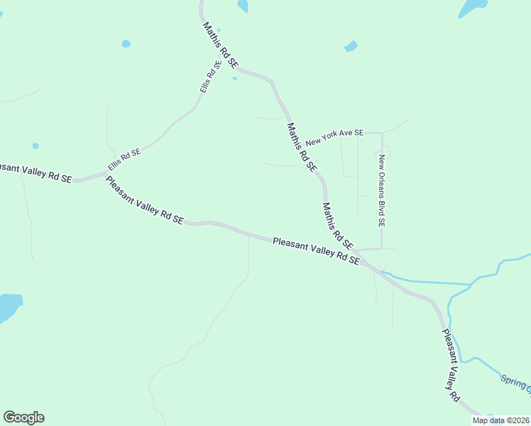 map of restaurants, bars, coffee shops, grocery stores, and more near 1561 Pleasant Valley Road Southeast in Silver Creek