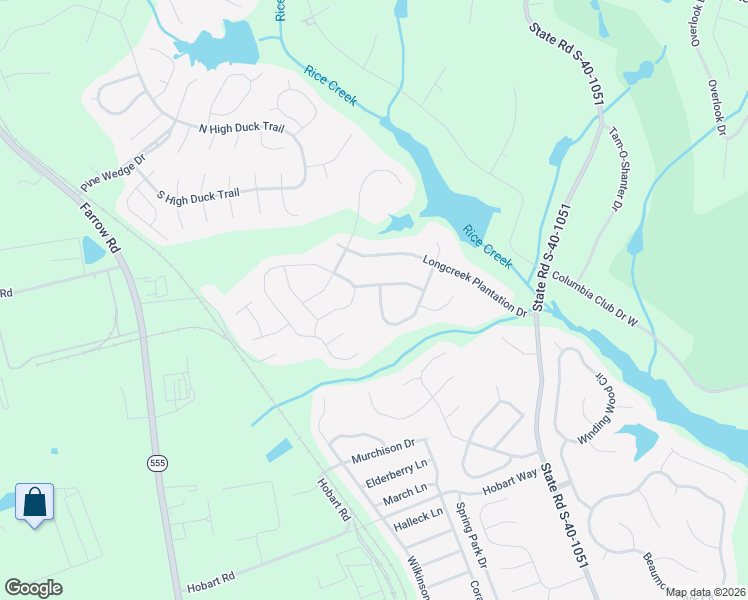 map of restaurants, bars, coffee shops, grocery stores, and more near 361 Heritage Forest Drive in Blythewood