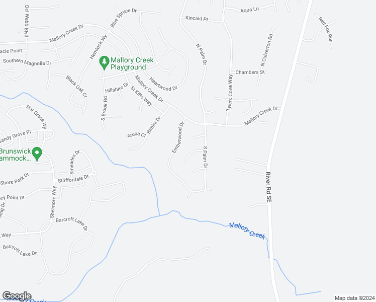 map of restaurants, bars, coffee shops, grocery stores, and more near 112 Caicos Court in Winnabow
