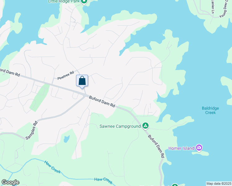 map of restaurants, bars, coffee shops, grocery stores, and more near 2815 Evan Manor Lane in Cumming