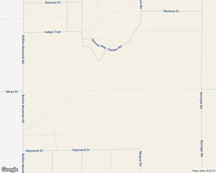 map of restaurants, bars, coffee shops, grocery stores, and more near 76676 Mesa Road in Twentynine Palms