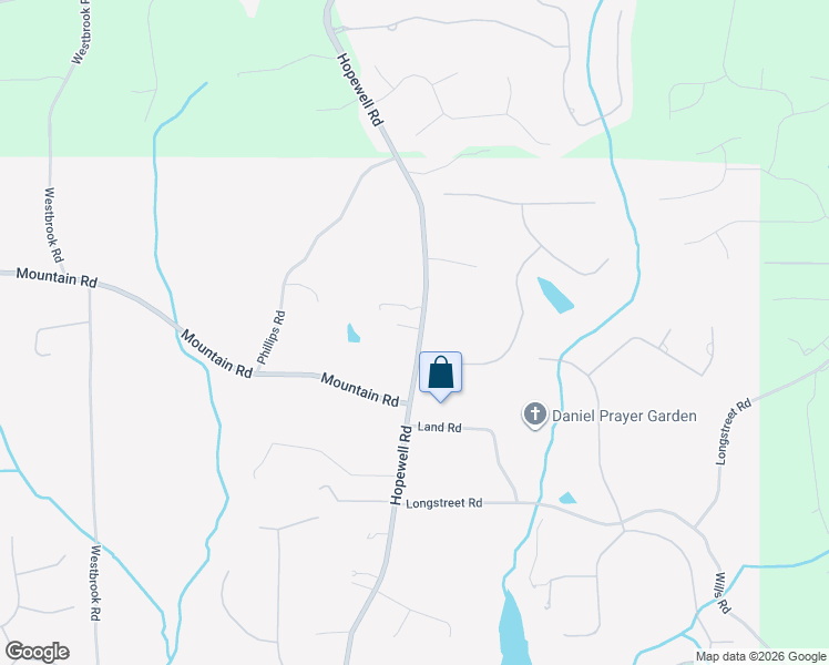 map of restaurants, bars, coffee shops, grocery stores, and more near 16470 Hopewell Road in Alpharetta