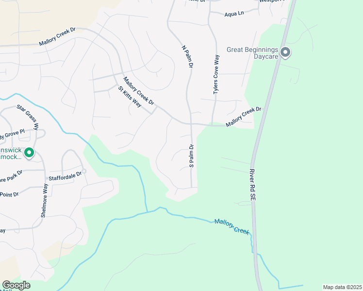 map of restaurants, bars, coffee shops, grocery stores, and more near 106 Caicos Court in Winnabow