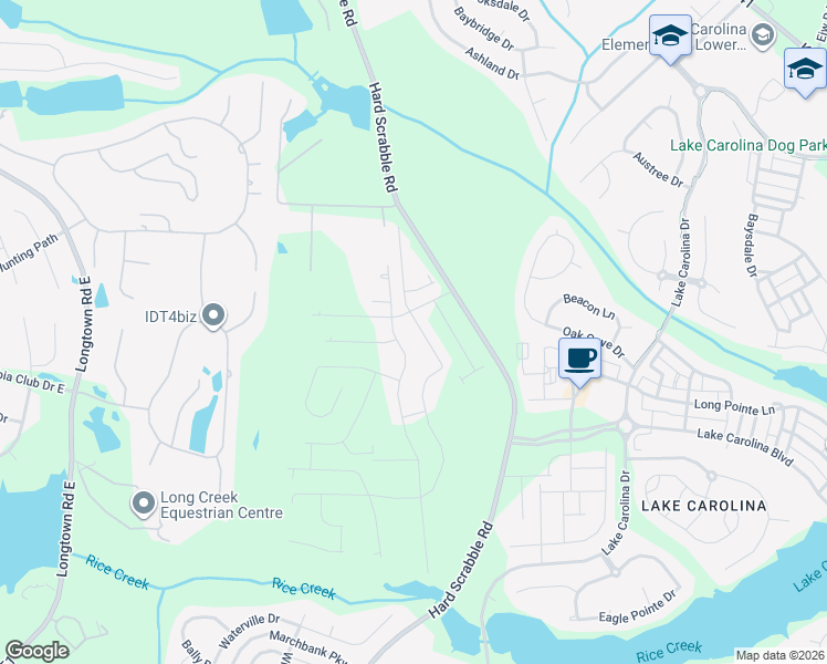 map of restaurants, bars, coffee shops, grocery stores, and more near 736 S Sage Drop Rd in Blythewood