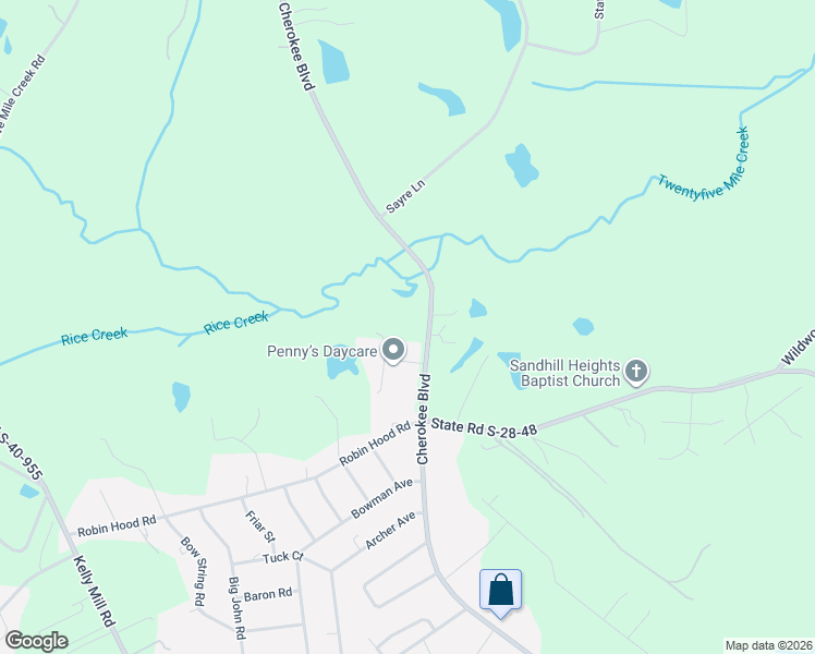 map of restaurants, bars, coffee shops, grocery stores, and more near 203 Painted Pony Court in Elgin