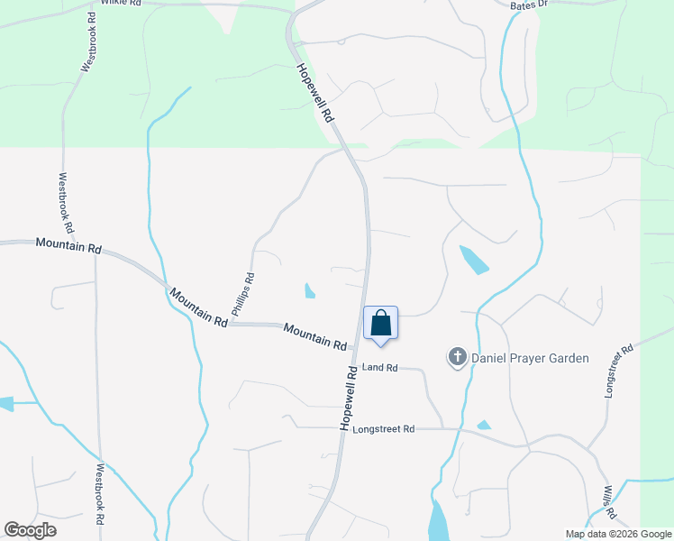 map of restaurants, bars, coffee shops, grocery stores, and more near 16480 Hopewell Road in Alpharetta