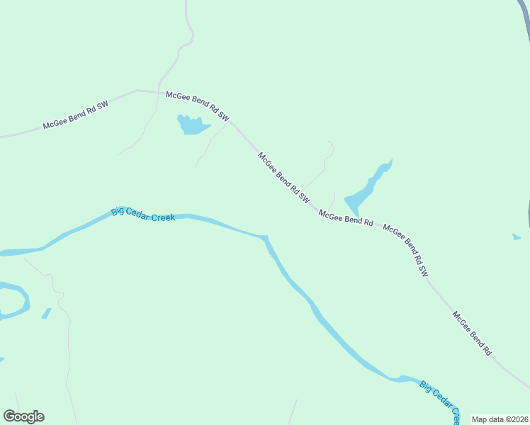 map of restaurants, bars, coffee shops, grocery stores, and more near 733 McGee Bend Road Southwest in Cave Spring