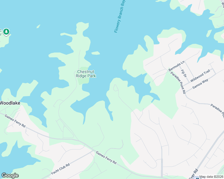 map of restaurants, bars, coffee shops, grocery stores, and more near 6506 Chestnut Hill Road in Flowery Branch