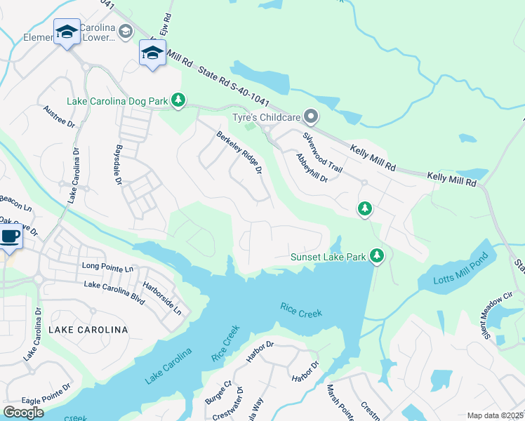map of restaurants, bars, coffee shops, grocery stores, and more near 45 Dulaney Place in Columbia