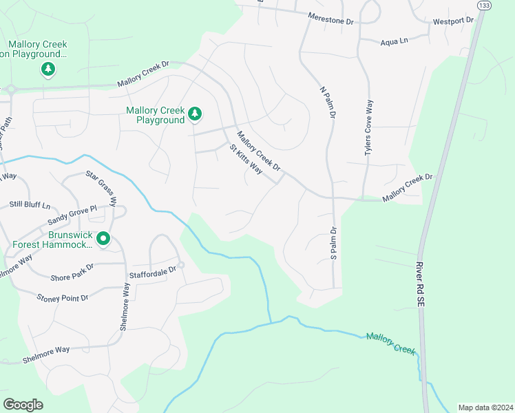 map of restaurants, bars, coffee shops, grocery stores, and more near 225 Bimini Drive in Winnabow