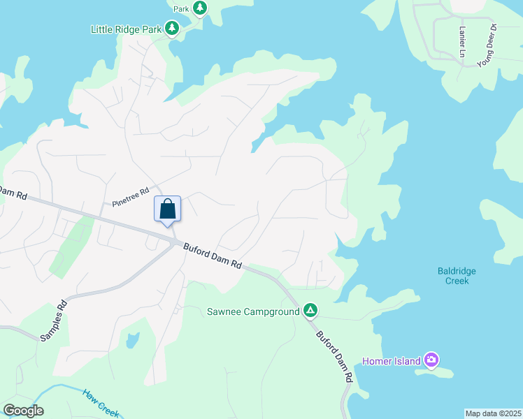 map of restaurants, bars, coffee shops, grocery stores, and more near 2890 Evan Manor Lane in Cumming