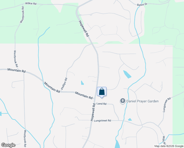 map of restaurants, bars, coffee shops, grocery stores, and more near 16546 Hopewell Road in Milton