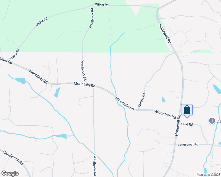 map of restaurants, bars, coffee shops, grocery stores, and more near Mountain Road in Milton