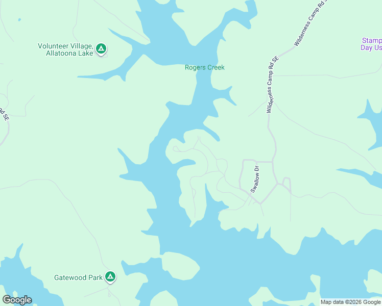 map of restaurants, bars, coffee shops, grocery stores, and more near 31 Bob O Link Drive Southeast in White