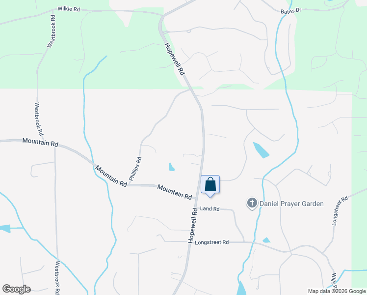 map of restaurants, bars, coffee shops, grocery stores, and more near 16546 Hopewell Road in Milton
