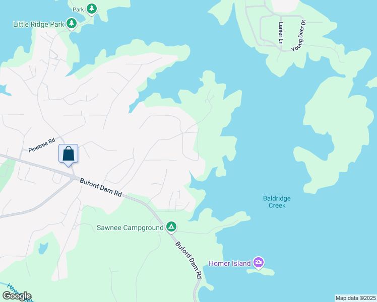 map of restaurants, bars, coffee shops, grocery stores, and more near 3235 Crestview Drive in Cumming