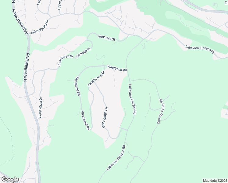 map of restaurants, bars, coffee shops, grocery stores, and more near 1112 Oak Mirage Place in Westlake Village