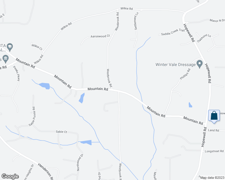 map of restaurants, bars, coffee shops, grocery stores, and more near Mountain Road in Milton