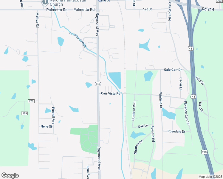 map of restaurants, bars, coffee shops, grocery stores, and more near 101-199 Joe Drive in Tupelo