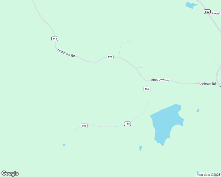 map of restaurants, bars, coffee shops, grocery stores, and more near 518 Honeyfork Road in Pontotoc