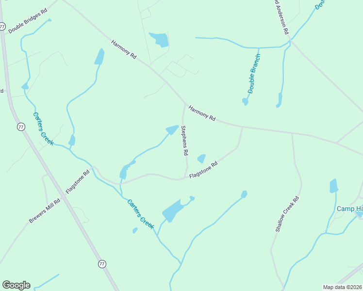 map of restaurants, bars, coffee shops, grocery stores, and more near 2045 Stephens Road in Elberton