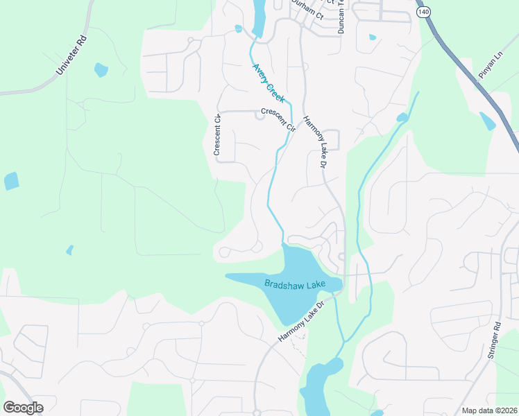 map of restaurants, bars, coffee shops, grocery stores, and more near 319 Peninsula Point in Canton