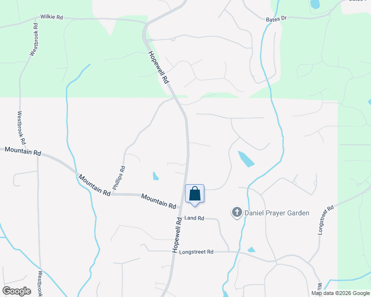 map of restaurants, bars, coffee shops, grocery stores, and more near 16546 Hopewell Road in Milton