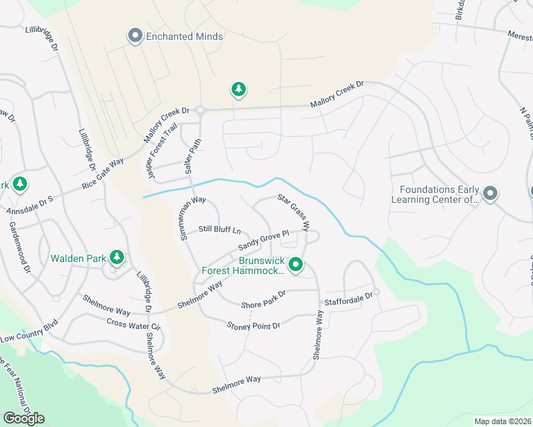 map of restaurants, bars, coffee shops, grocery stores, and more near Shelmore Way in Winnabow