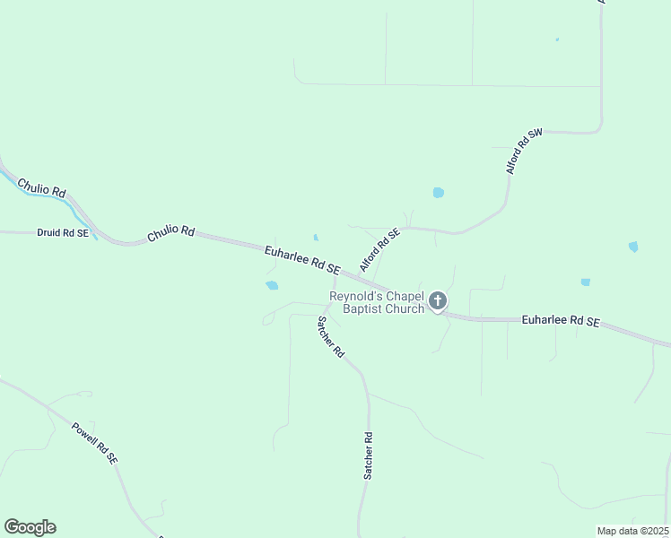 map of restaurants, bars, coffee shops, grocery stores, and more near 0 Satcher Road in Taylorsville