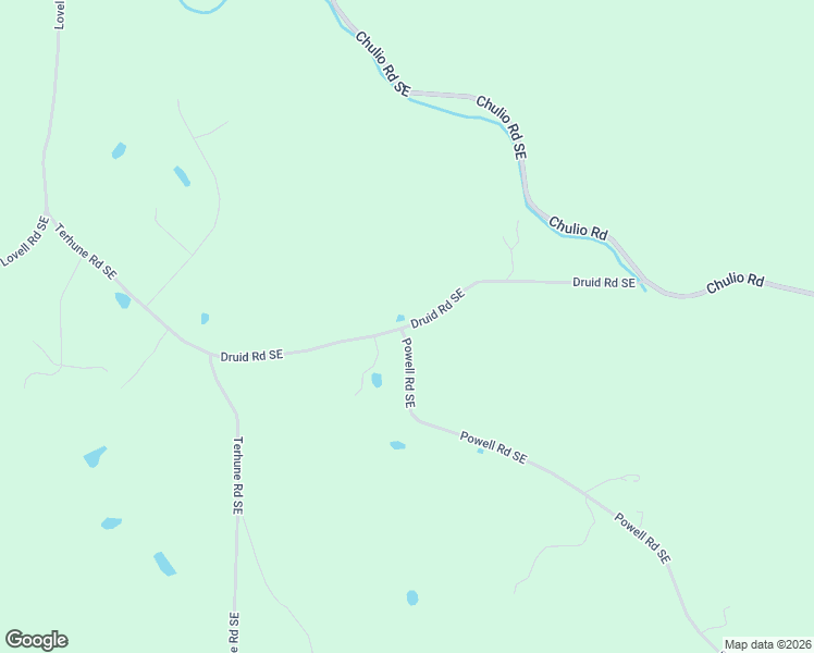 map of restaurants, bars, coffee shops, grocery stores, and more near 208 Druid Road Southeast in Rome