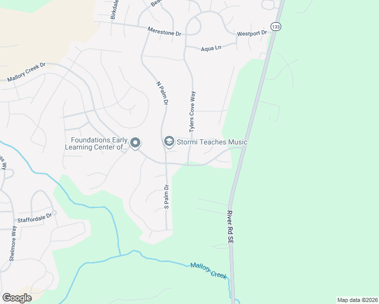 map of restaurants, bars, coffee shops, grocery stores, and more near 117 Tylers Cove Way in Winnabow