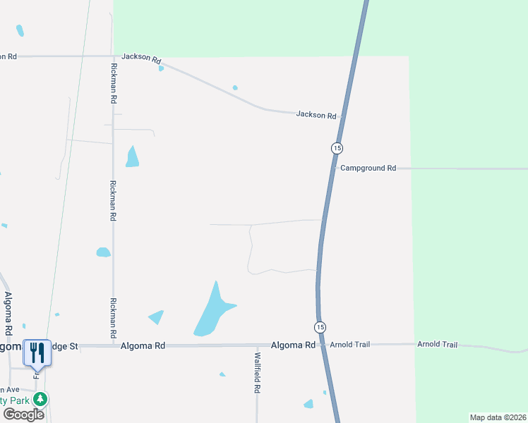 map of restaurants, bars, coffee shops, grocery stores, and more near 216 Mulberry Ridge Circle in Pontotoc