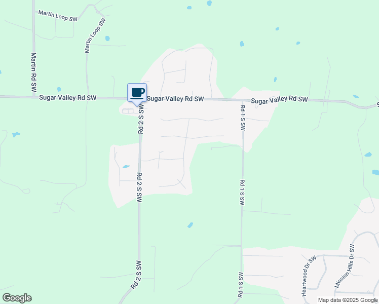 map of restaurants, bars, coffee shops, grocery stores, and more near 38 Canefield Drive in Cartersville