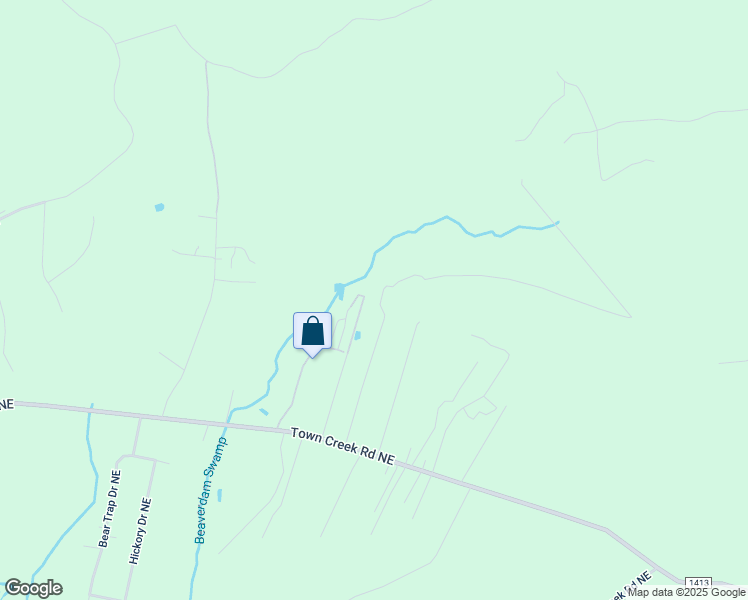 map of restaurants, bars, coffee shops, grocery stores, and more near 1209 Knights Way Northeast in Leland