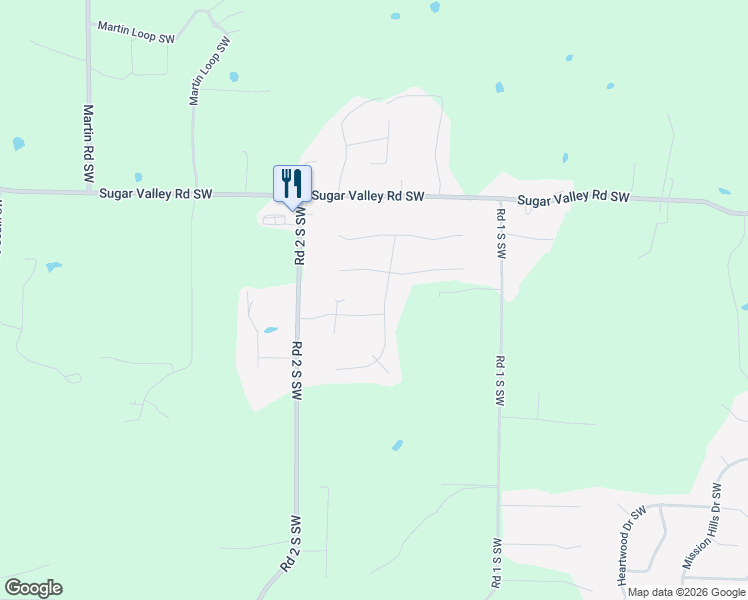 map of restaurants, bars, coffee shops, grocery stores, and more near 37 Canefield Drive in Cartersville