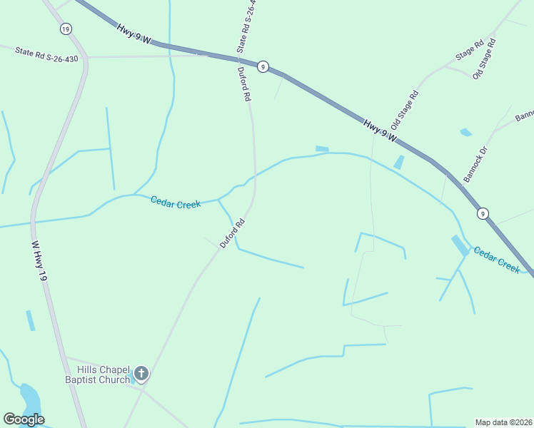 map of restaurants, bars, coffee shops, grocery stores, and more near 3200 Duford Road in Nichols