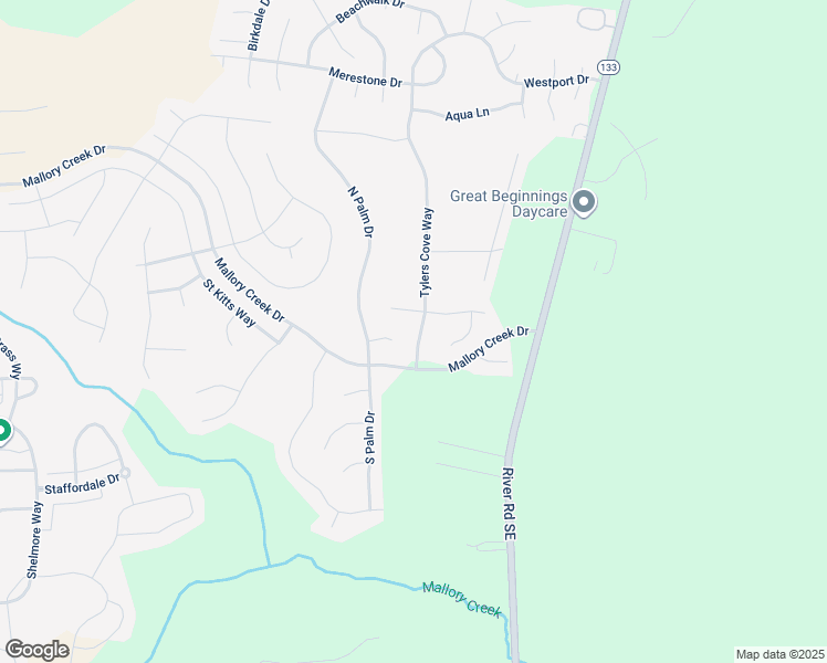 map of restaurants, bars, coffee shops, grocery stores, and more near 113 Tylers Cove Way in Winnabow