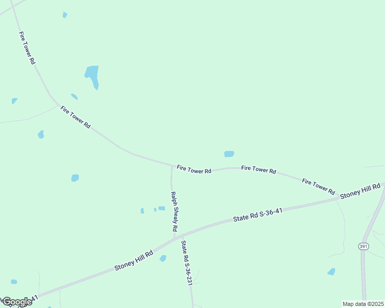 map of restaurants, bars, coffee shops, grocery stores, and more near 863 Fire Tower Road in Prosperity