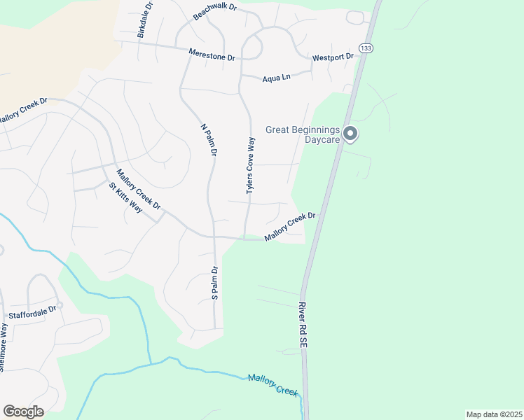 map of restaurants, bars, coffee shops, grocery stores, and more near 135 Kellerton Court in Winnabow