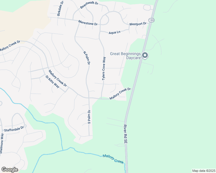 map of restaurants, bars, coffee shops, grocery stores, and more near 135 Kellerton Court in Winnabow