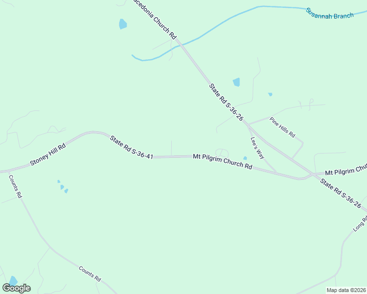 map of restaurants, bars, coffee shops, grocery stores, and more near 4035 Mount Pilgrim Church Road in Prosperity