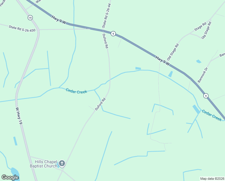 map of restaurants, bars, coffee shops, grocery stores, and more near 3200 Duford Road in Nichols