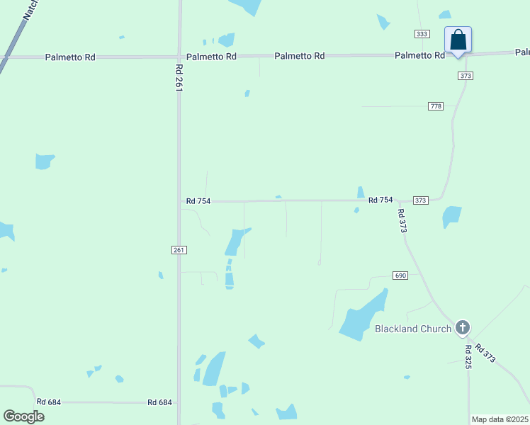 map of restaurants, bars, coffee shops, grocery stores, and more near 159 Road 754 in Tupelo