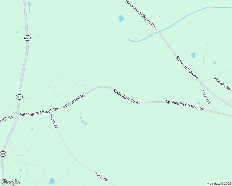 map of restaurants, bars, coffee shops, grocery stores, and more near 4382 Mount Pilgrim Church Road in Prosperity