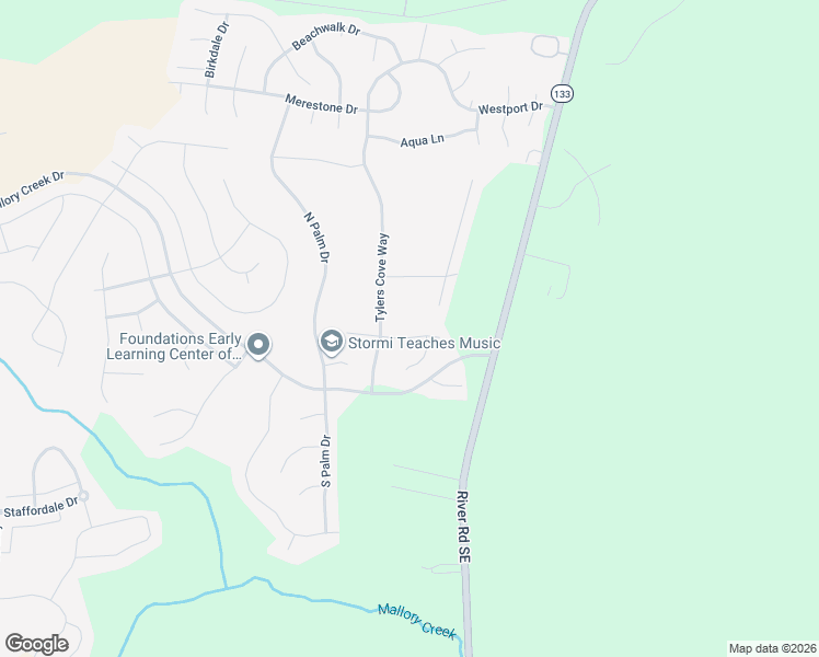 map of restaurants, bars, coffee shops, grocery stores, and more near 125 Kellerton Court in Winnabow