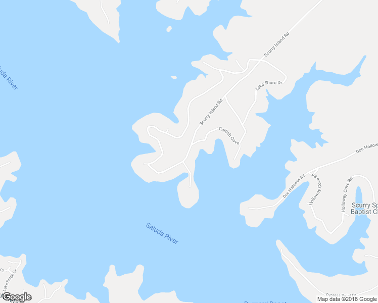 map of restaurants, bars, coffee shops, grocery stores, and more near 1798 Scurry Island Road in Chappells